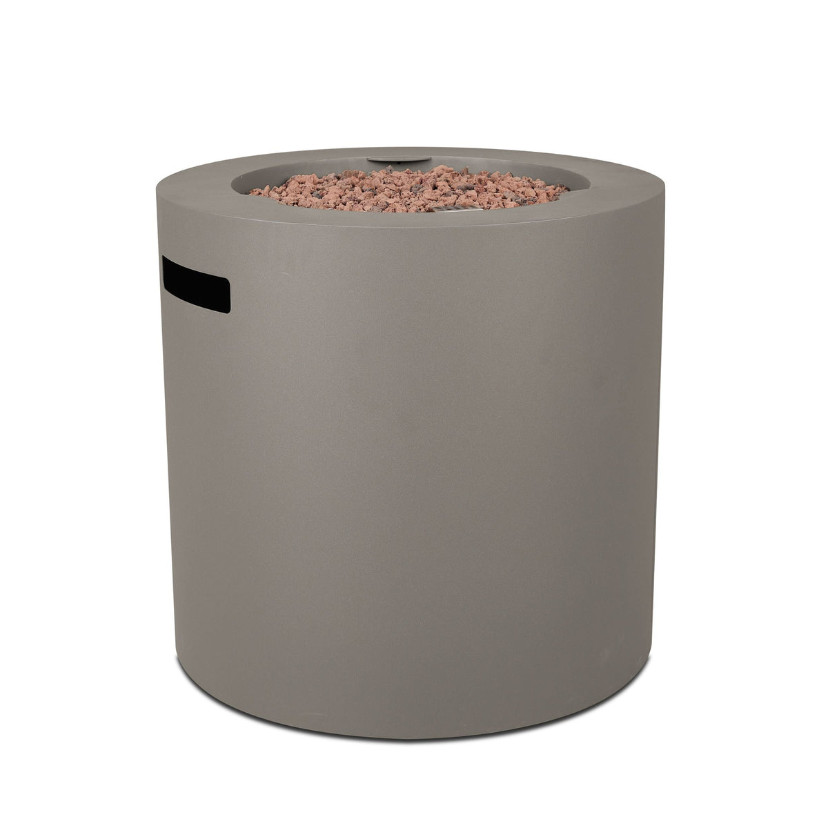 Steel Propane Fire Pit Hidden Tank in Mist Gray, 24-in P6H2 - product image 2