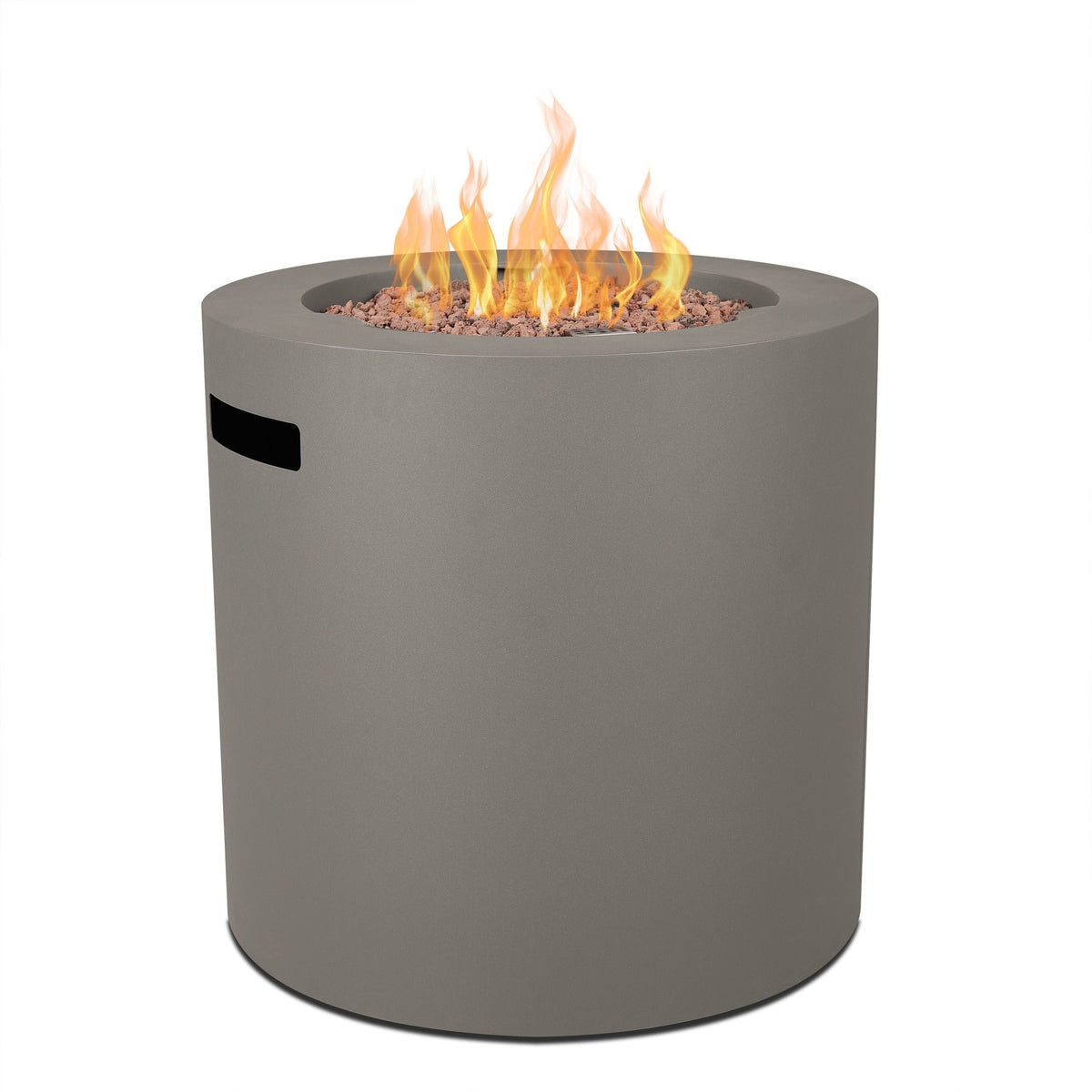 Steel Propane Fire Pit Hidden Tank in Mist Gray, 24-in P6H2 - product image 4