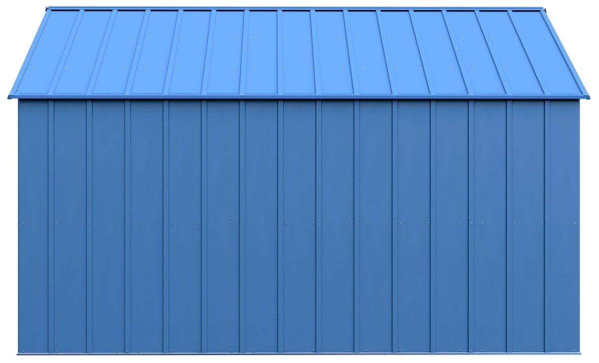 Classic 12x12-ft Blue Grey Corrosion-Resistant Steel Shed F0M1 - product image 4