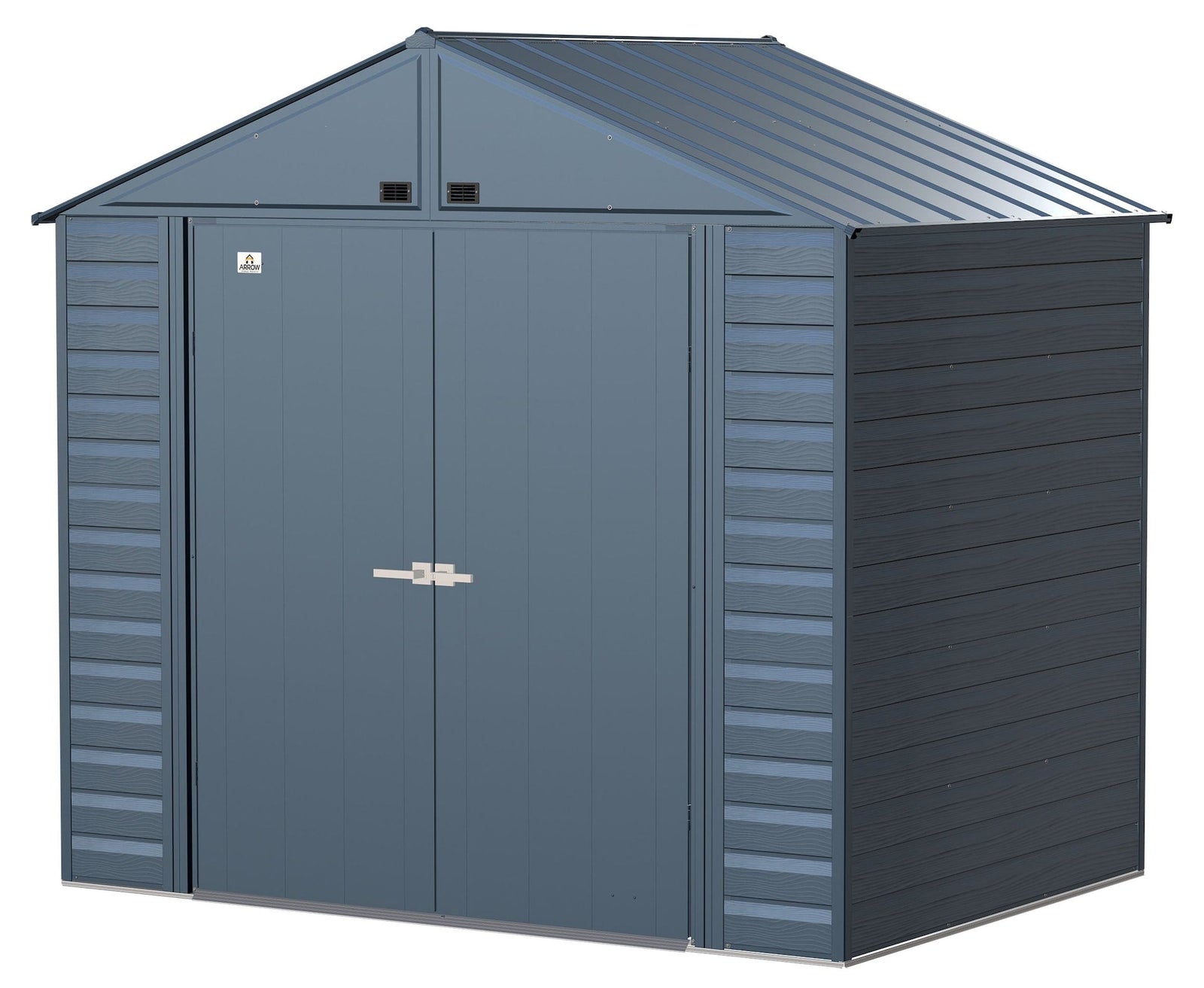 Select Galvanized Steel Storage Shed, Blue Grey, 8-ft x 6-ft S5P6 - product image 1
