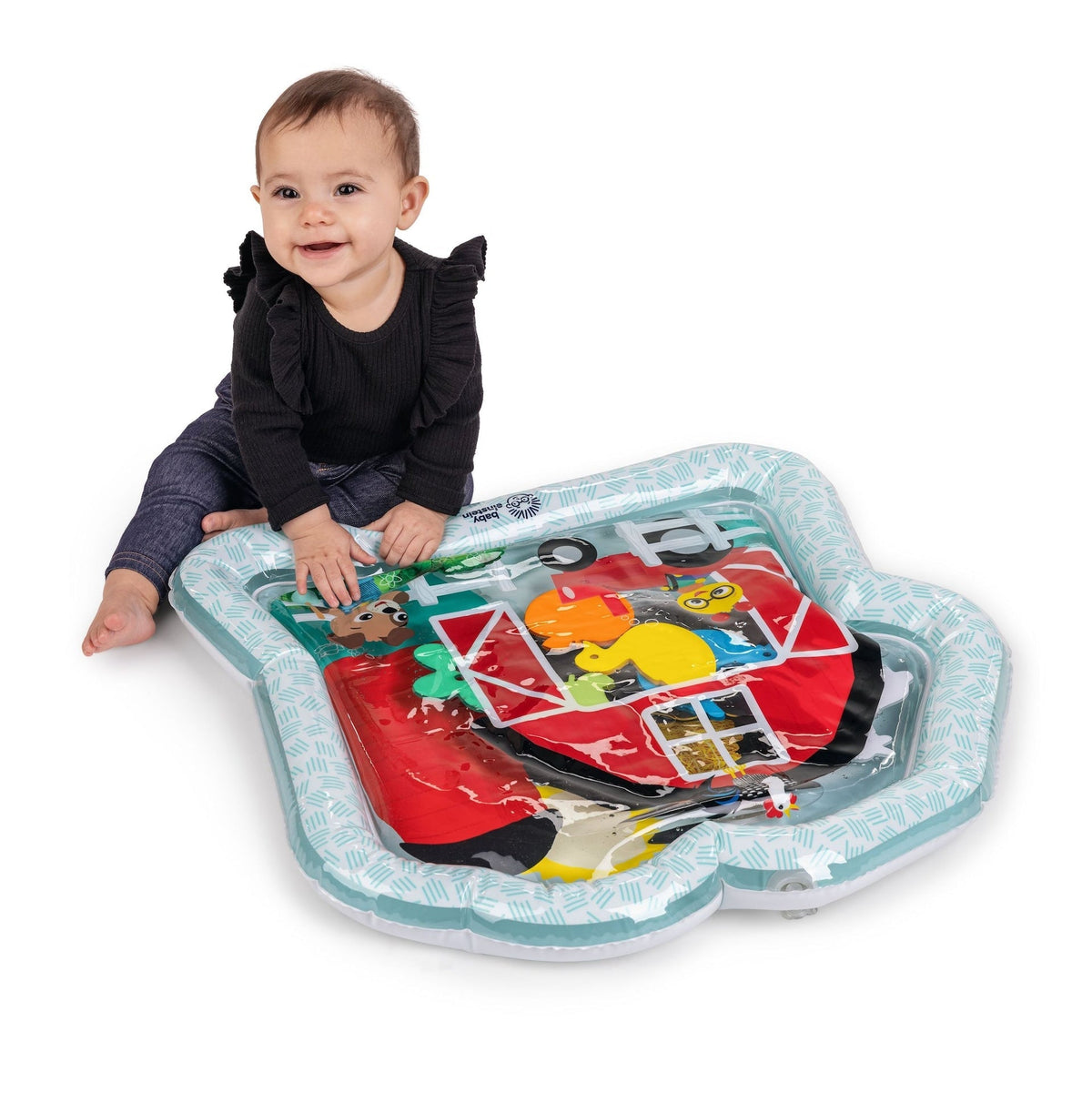 Baby Einstein Cal's Sensory Barn Tummy Time Water Mat I2M1 - product image 2