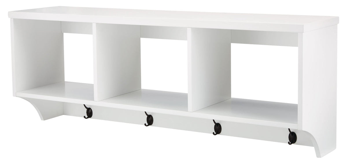 Overbrook Entryway Wall-Mount Organizer, White K9Y4 - product image 1