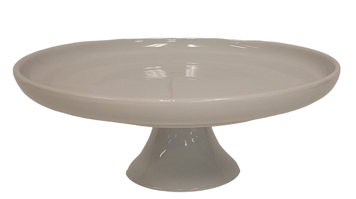 Porcelain Multi-Functional Cake Stand, White, 11.75-in Z6G1 - product image 2