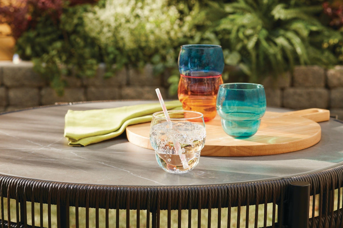 Stacking Bubble Glass Set, BPA Free, Dishwasher Safe, Stackable S1U3 - product image 4