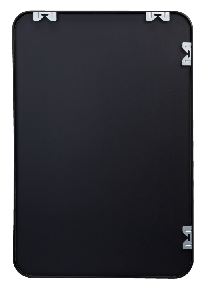 Truro Metal Rectangular Wall Mirror, Black, 20 x 30-in W3T6 - product image 5