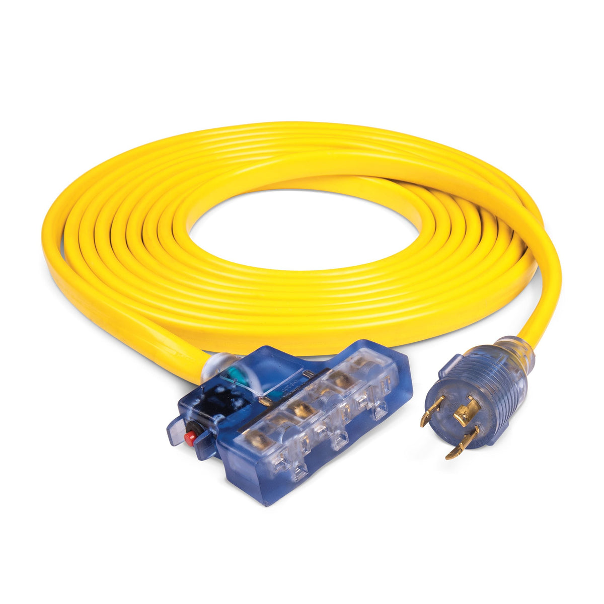 20A, 125V L5-30R Flat Design Generator Extension Cord, 25-ft A6R8 - product image 1