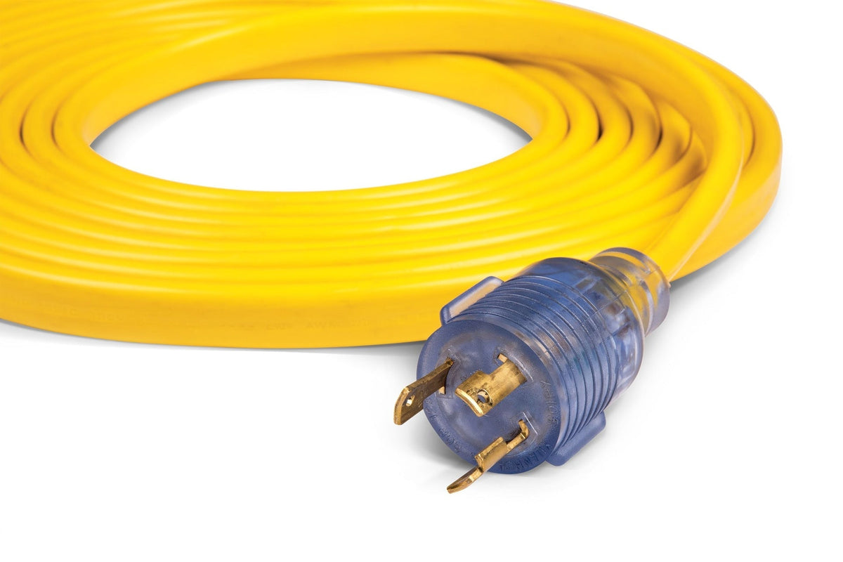 20A, 125V L5-30R Flat Design Generator Extension Cord, 25-ft A6R8 - product image 2