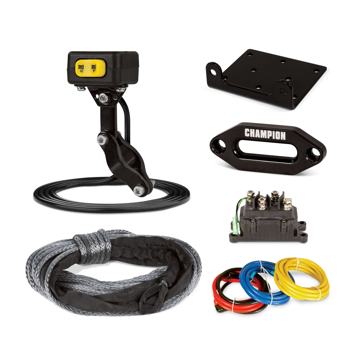 Power Equipment 14051 Synthetic Rope Winch Kit, 4,500-lb A5V0 - product image 3
