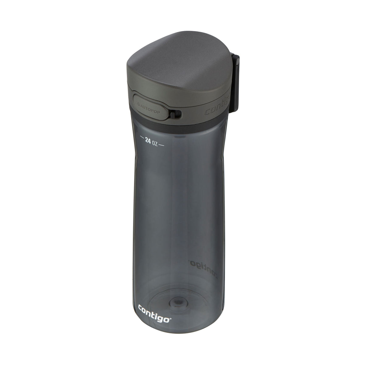 Plastic Autoseal Water Bottle, 24-oz, Assorted, with Clip Handle Q5Q7 - product image 1