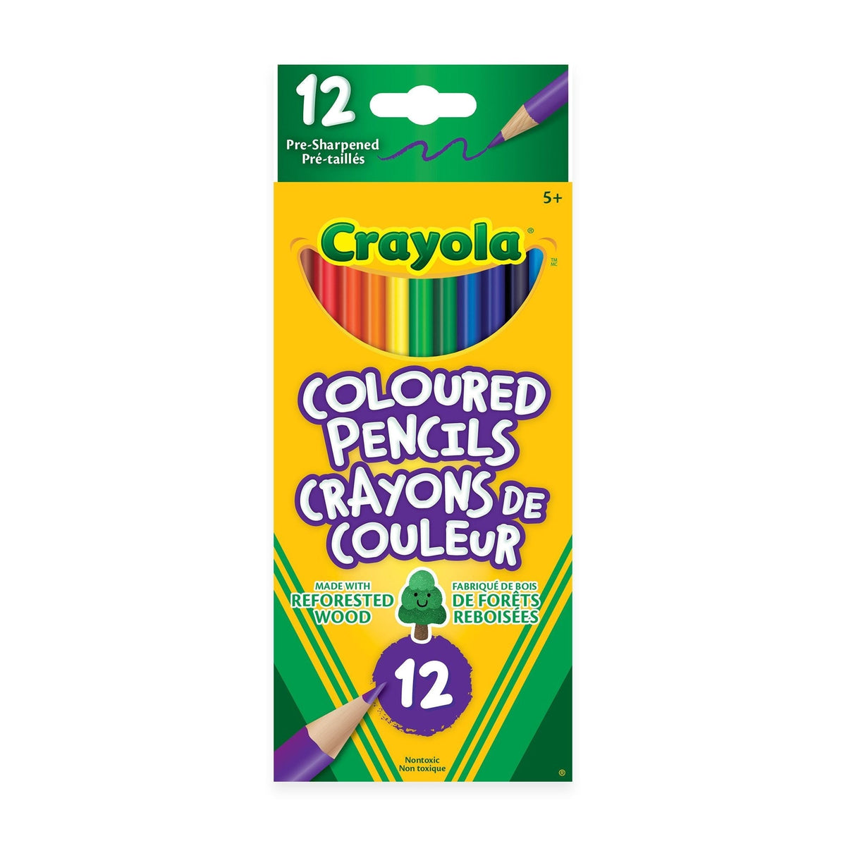 Coloured Pencils, 12 Pieces, Multicolour H1H9 - product image 1