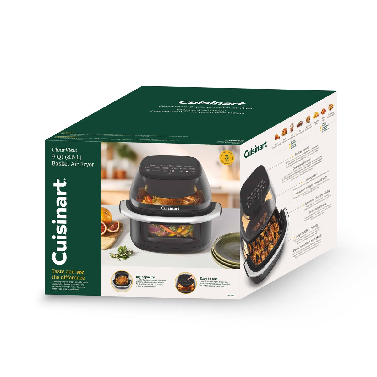Glass Basket Air Fryer, 9-Qt N8X8 - product image 4