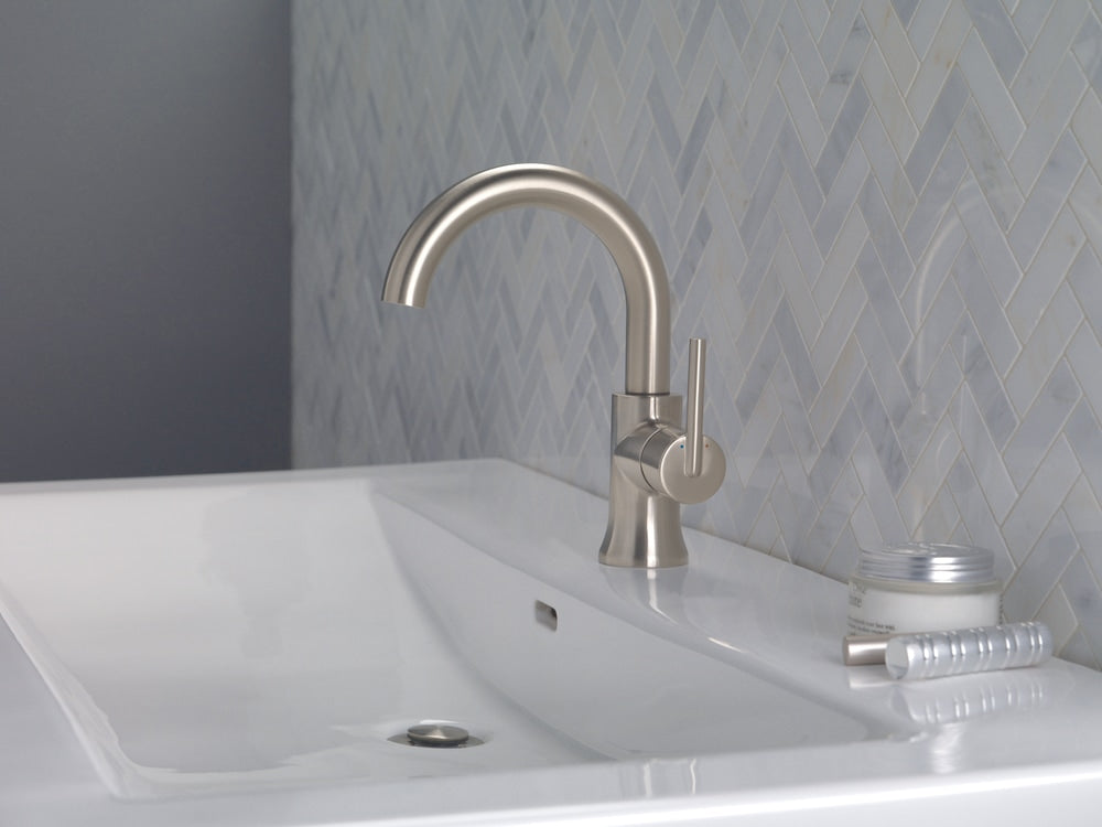 1-Handle High-Arc Lavatory Faucet, Stainless R6P7 - product image 3