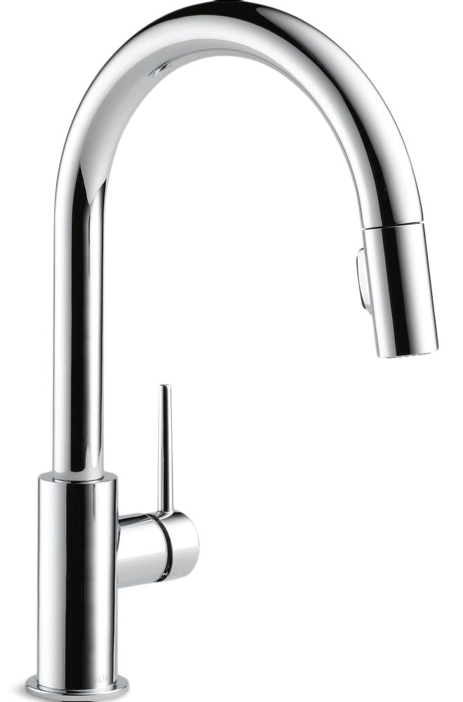 Faucet Trinsic Single Handle High Arc Pull Down Sprayer Kitchen Faucet, Assorted Finishes D6G1 - product image 1