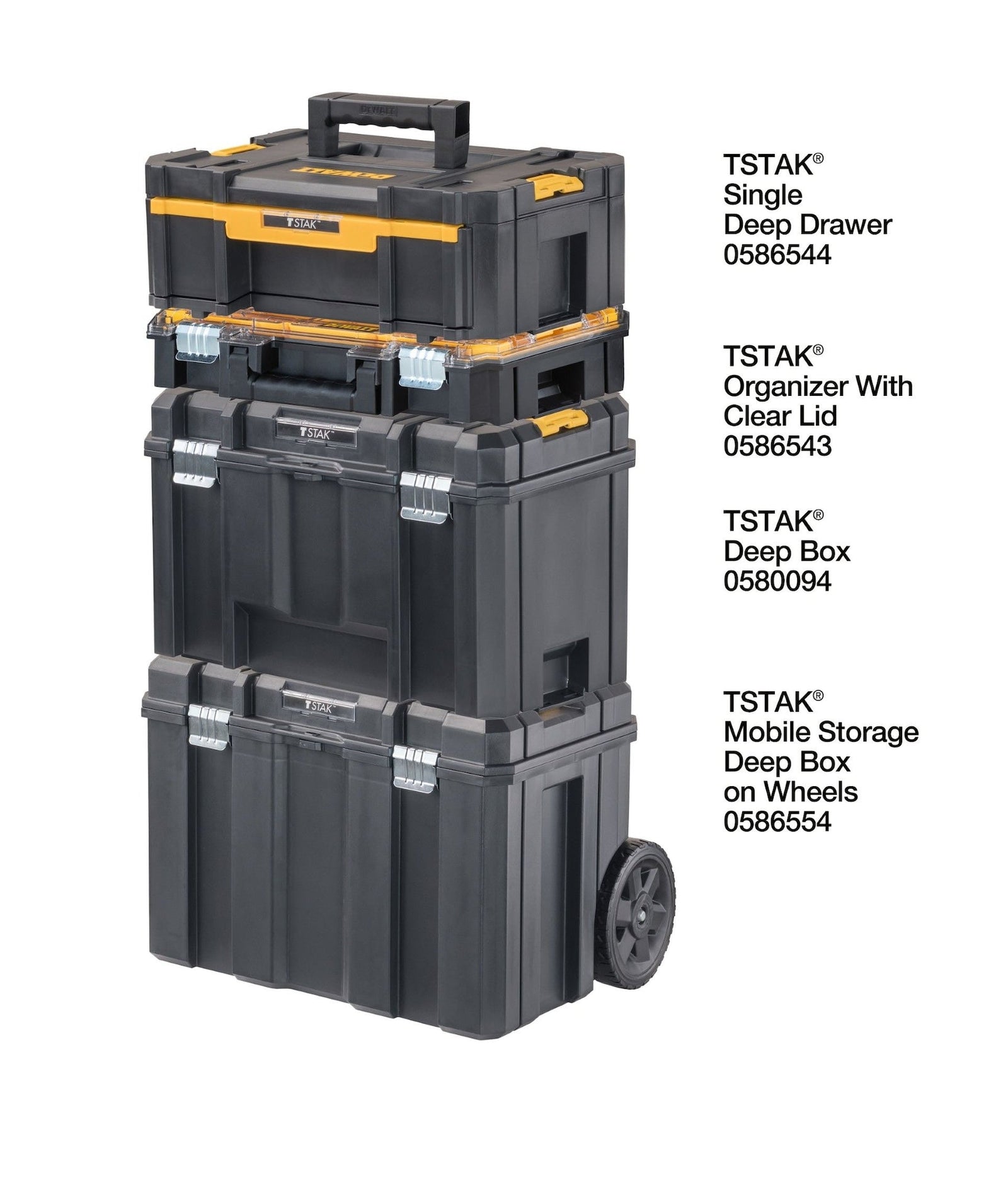 TSTAK Heavy-Duty Single Deep Drawer Unit, Stackable V2R7 - product image 7