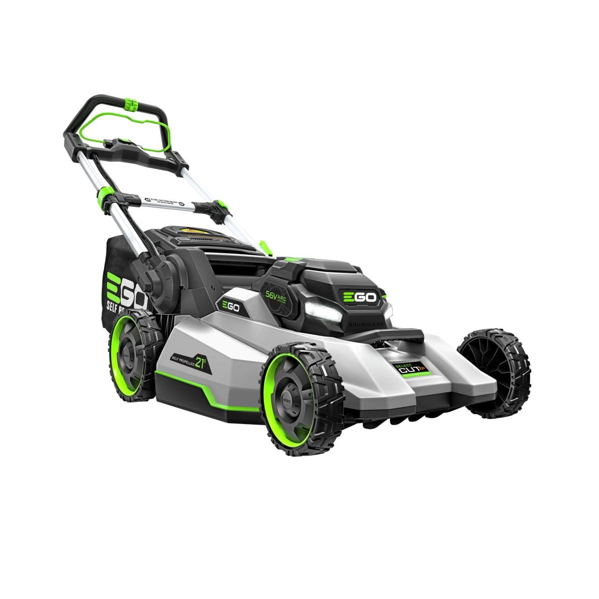 56V Brushless Cordless 21-in Self-Propelled Lawn Mower, Includes (1) 10Ah Battery and (1) 700W Turbo Charger, LM2156SP K7C1 - product image 2