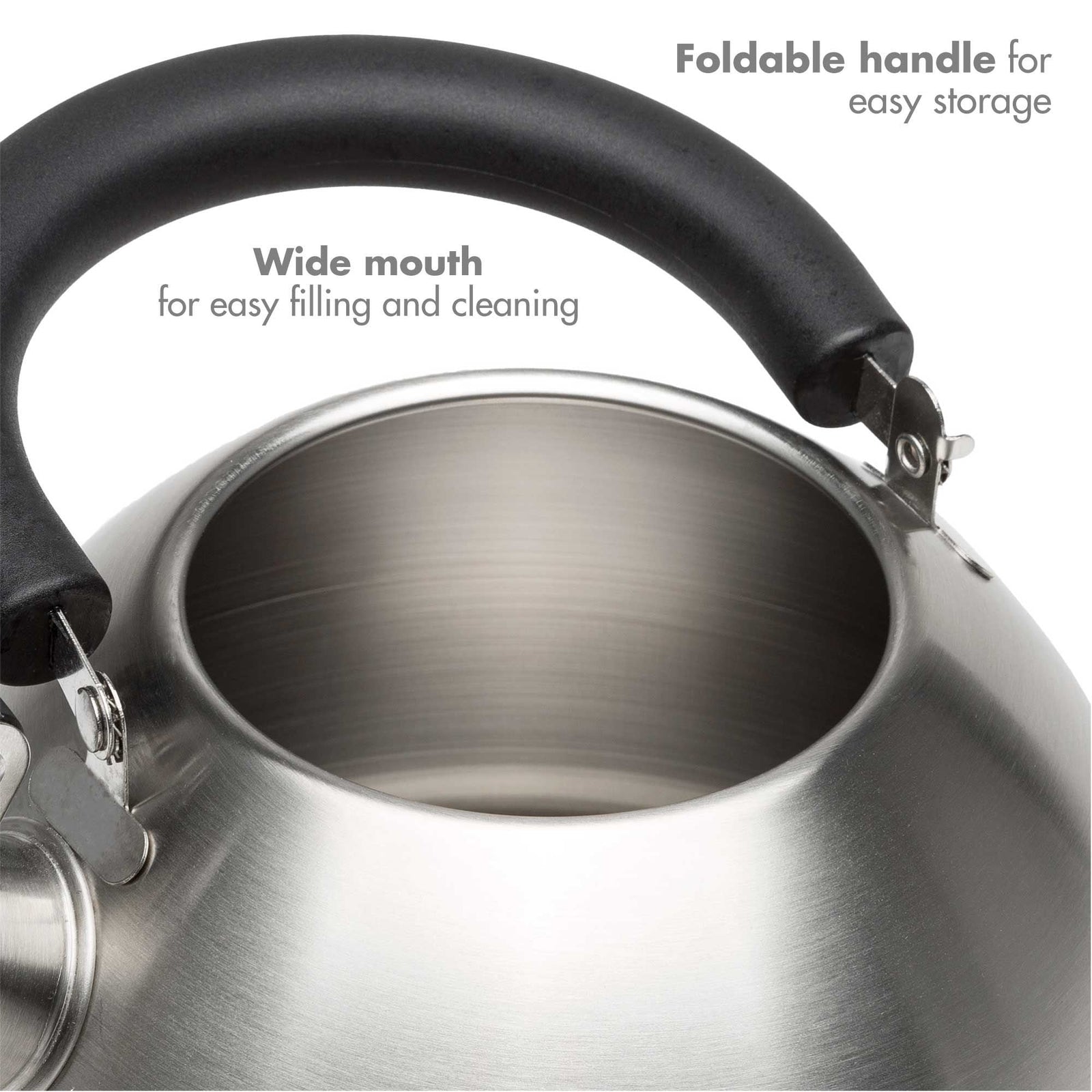 Stainless Steel Stovetop Kettle, 1.4-L A7J4 - product image 7