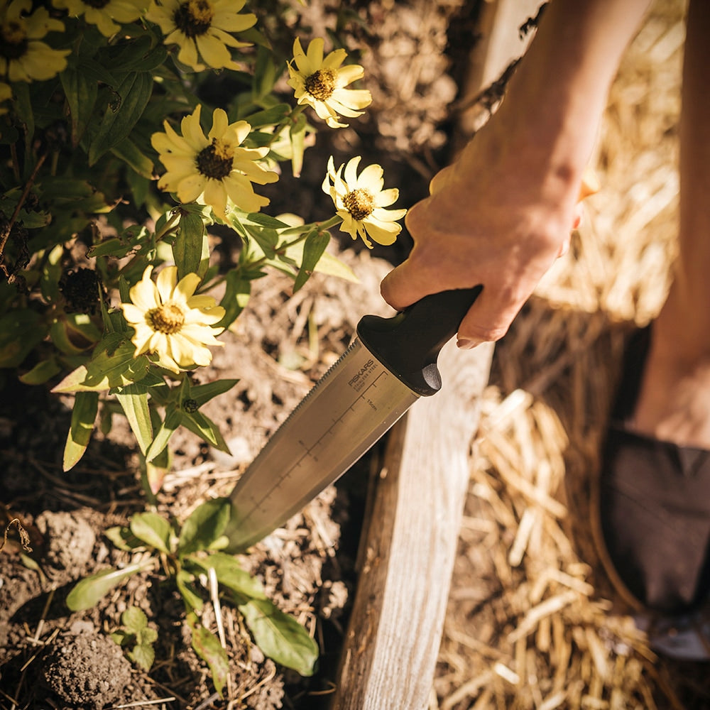 Stainless-Steel Dual-Edged Garden Hori Hori Knife with Sheath C3R1 - product image 7