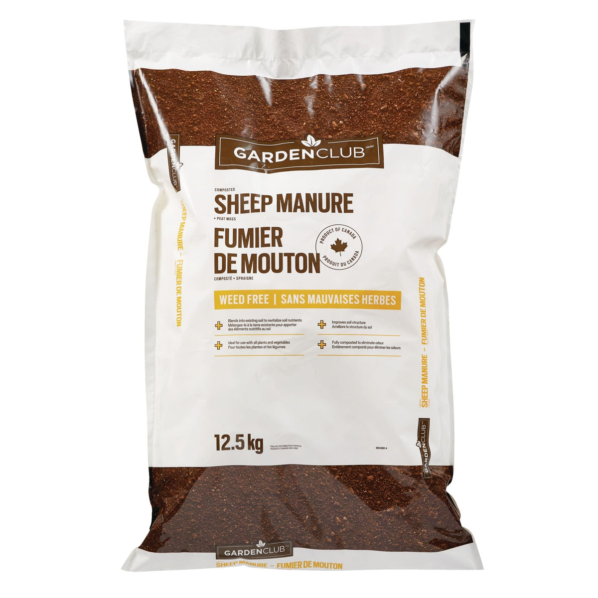 Garden Club Sheep Manure, 12.5-kg U4N1 - product image 2