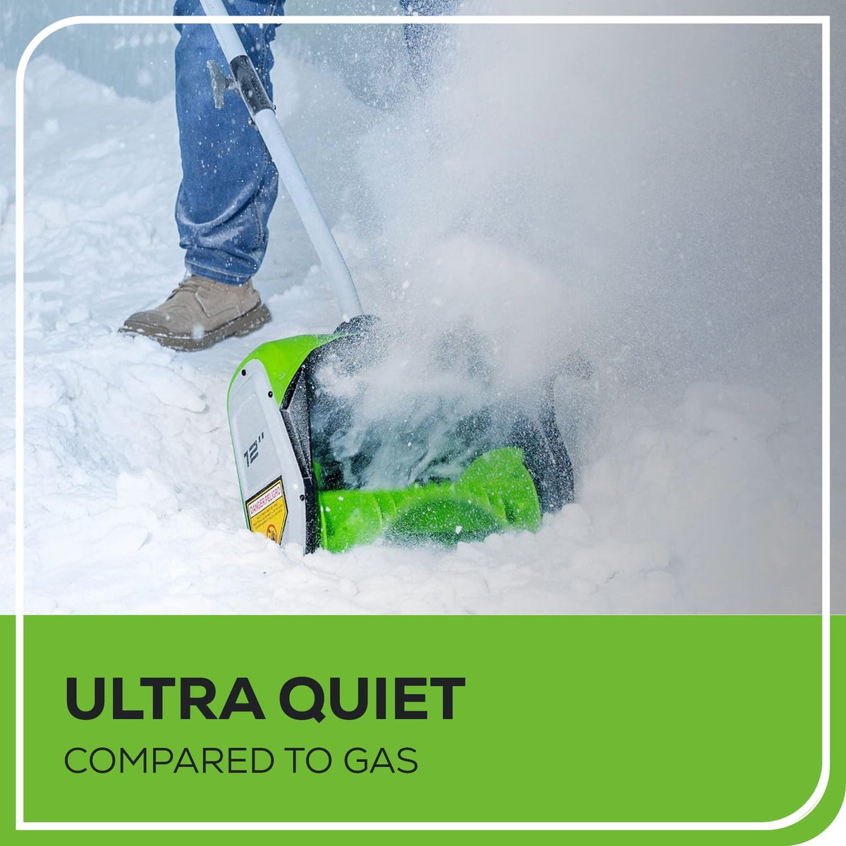 40V Cordless Snow Shovel, 12-in (Tool Only) K1X6 - product image 6