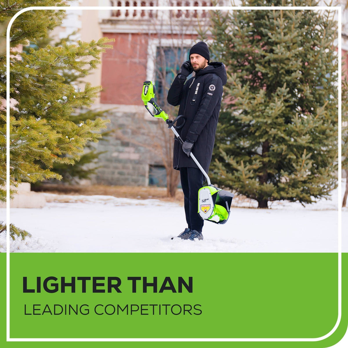 40V Cordless Snow Shovel, 12-in (Tool Only) K1X6 - product image 7