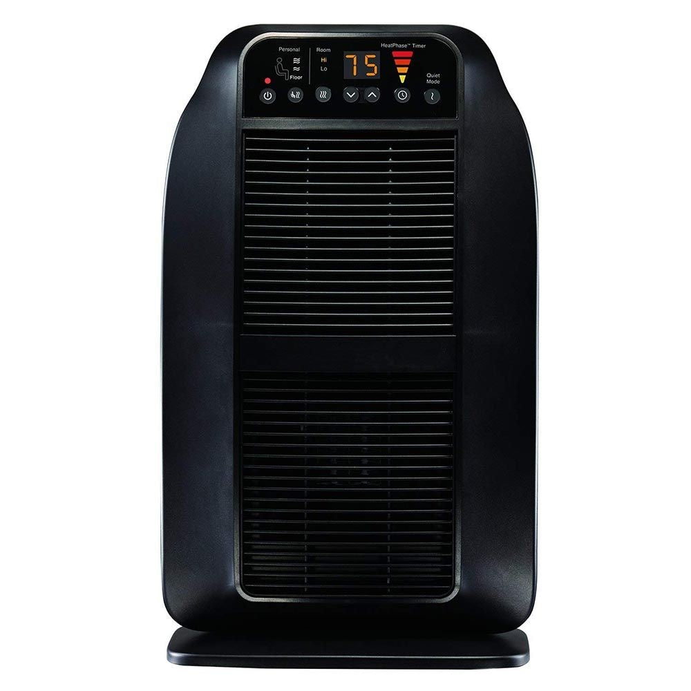 HCE840BC HeatGenius Multizone Ceramic Space Heater, 1500W, Black O4T5 - product image 2