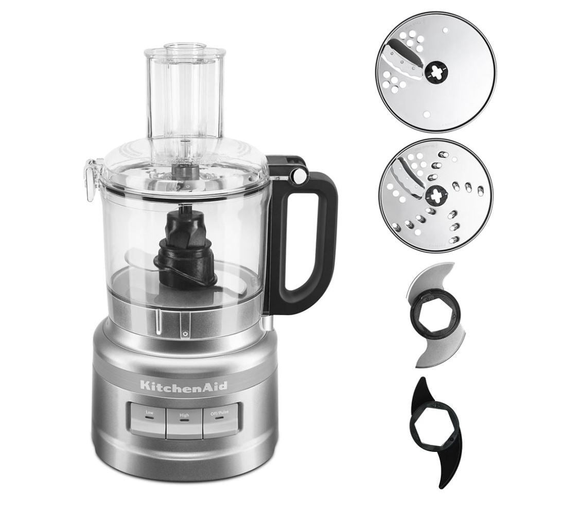 Food Processor Plus Contour Silver, 7 Cups E5K6 - product image 1