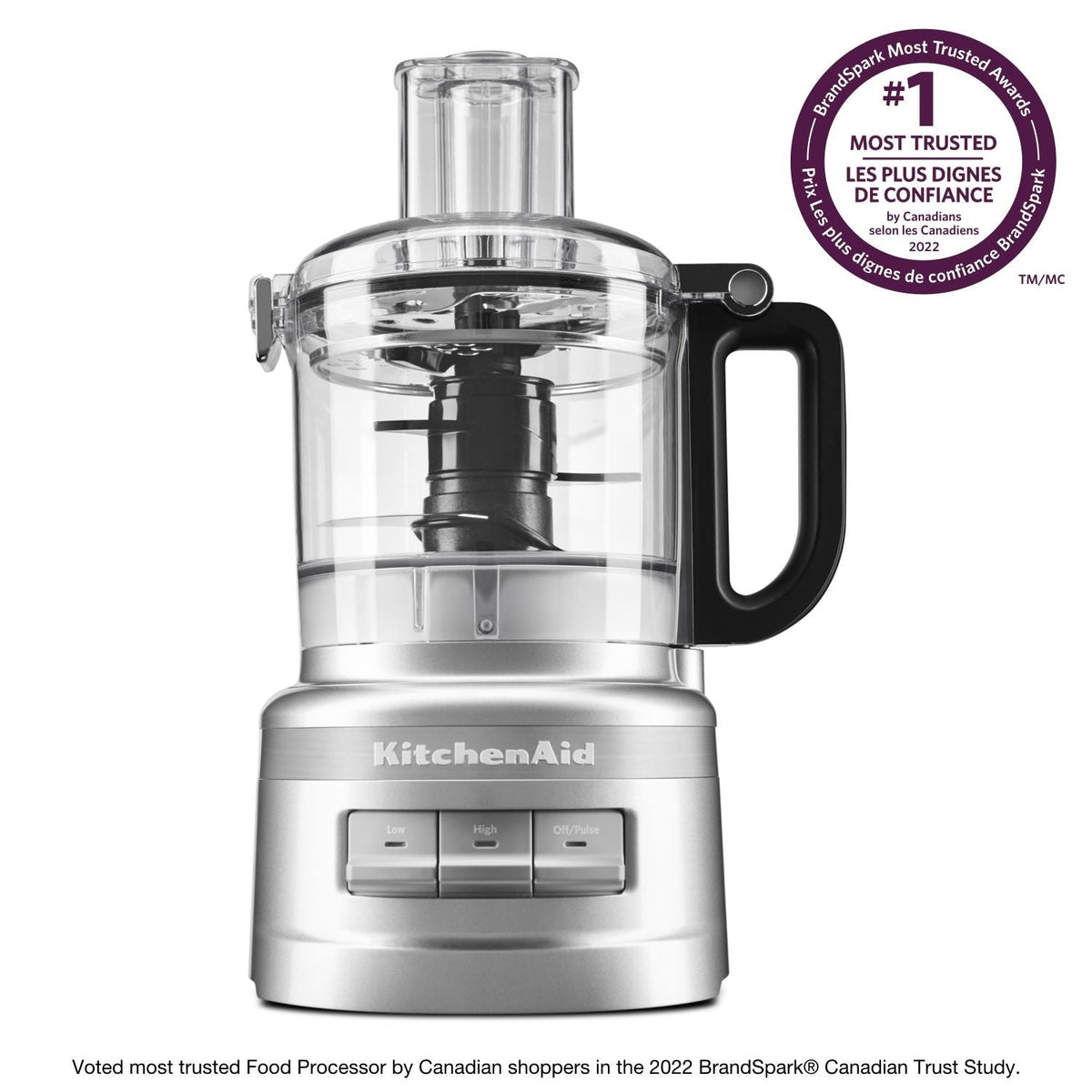Food Processor Plus Contour Silver, 7 Cups E5K6 - product image 3