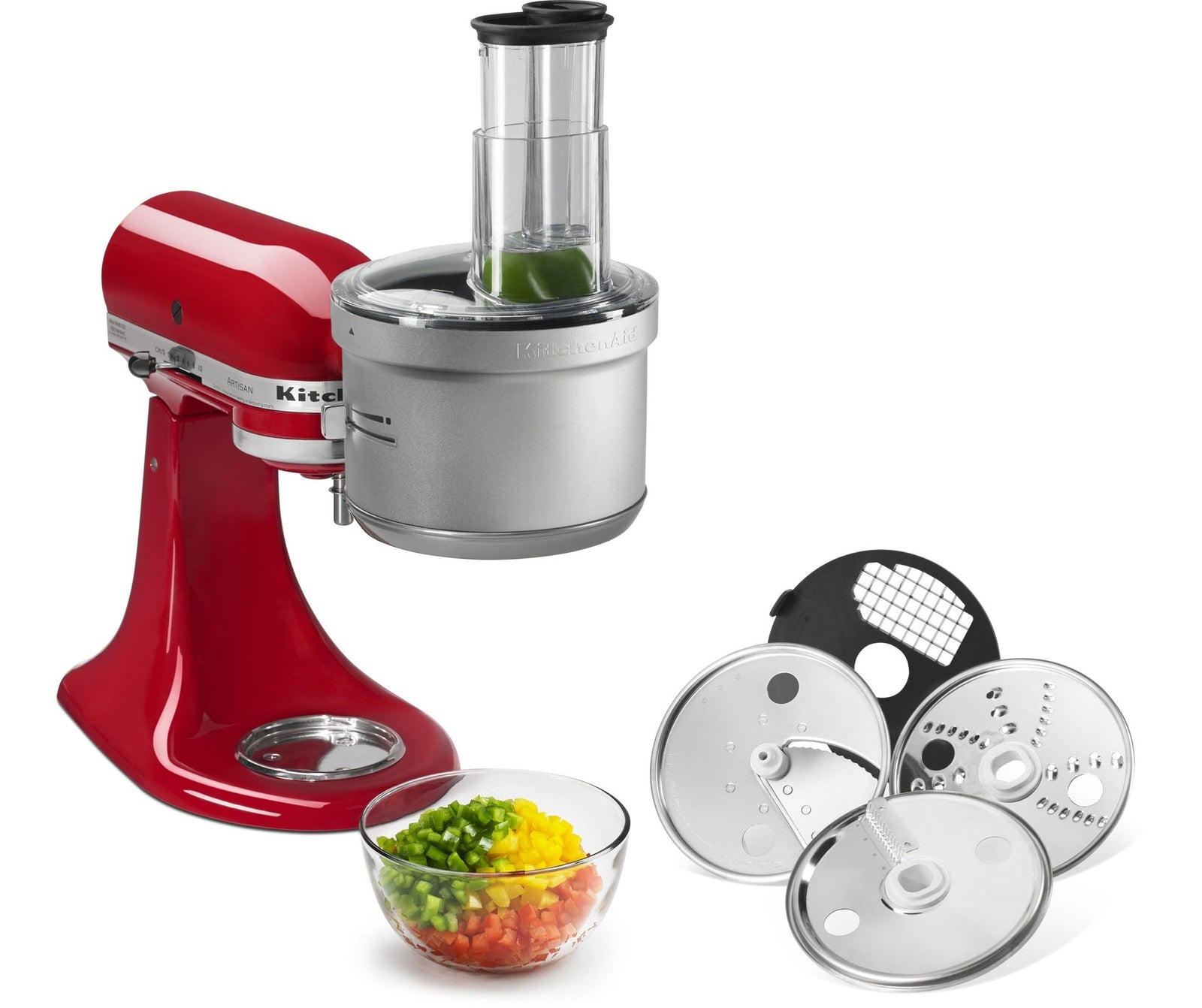 Food Processor Stand Mixer Attachment with Dicing Kit P5T1 - product image 5