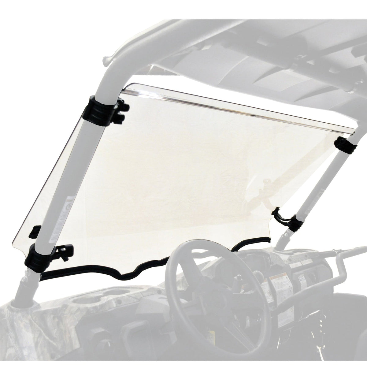 2736 Hard Coated Full-Tilt UTV Windshield for Yamaha Viking W6X3 - product image 1