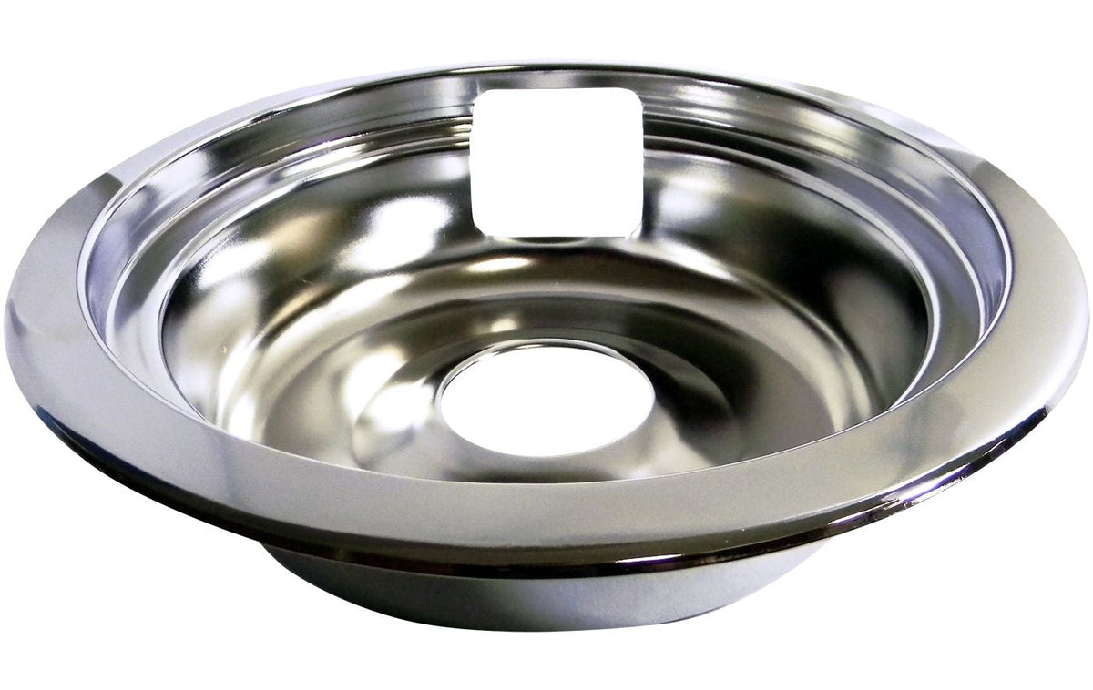 62469 Universal Stove Drip Pan with Trim Ring, Bright Chrome, 6-in B3Z7 - product image 1