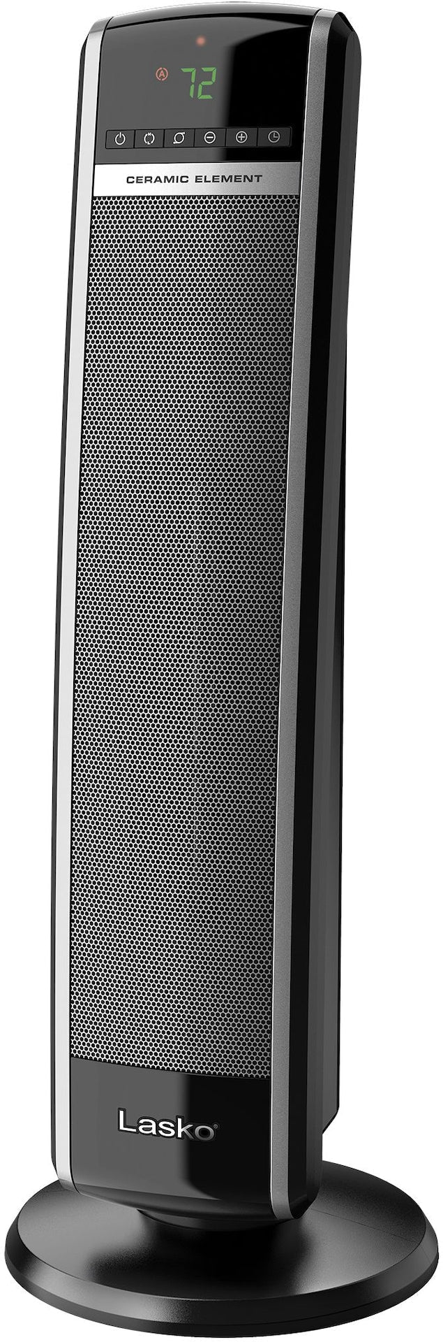 1500W Digital Tower Ceramic Space Heater withRemote Control, 1500W, Black, 30-in Q6P6 - product image 2