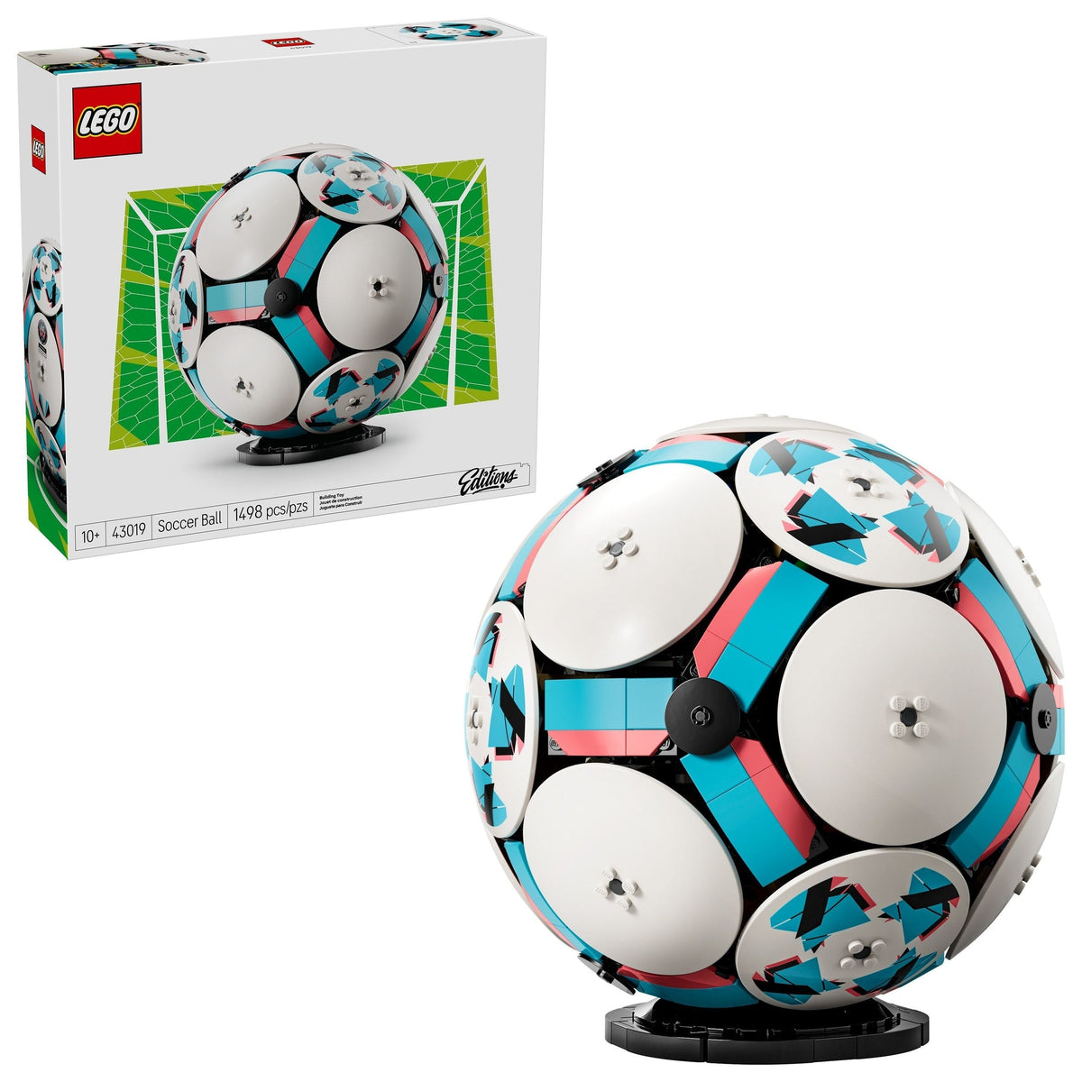 Editions Soccer Ball - 43019, 1498-pcs, Ages 10+ C0M3 - product image 1