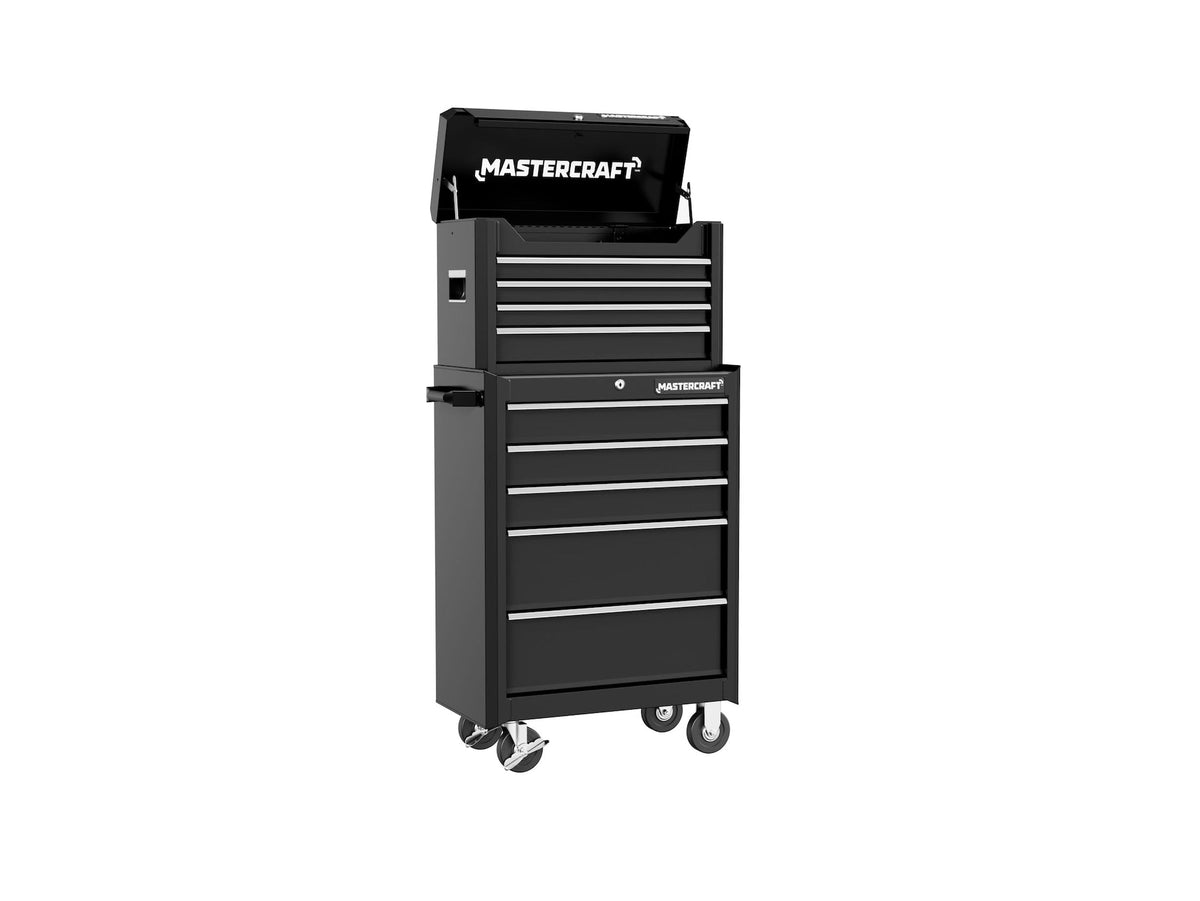4-Drawer Tool Storage Chest with Liners, Black, 24-in W5Q0 - product image 6