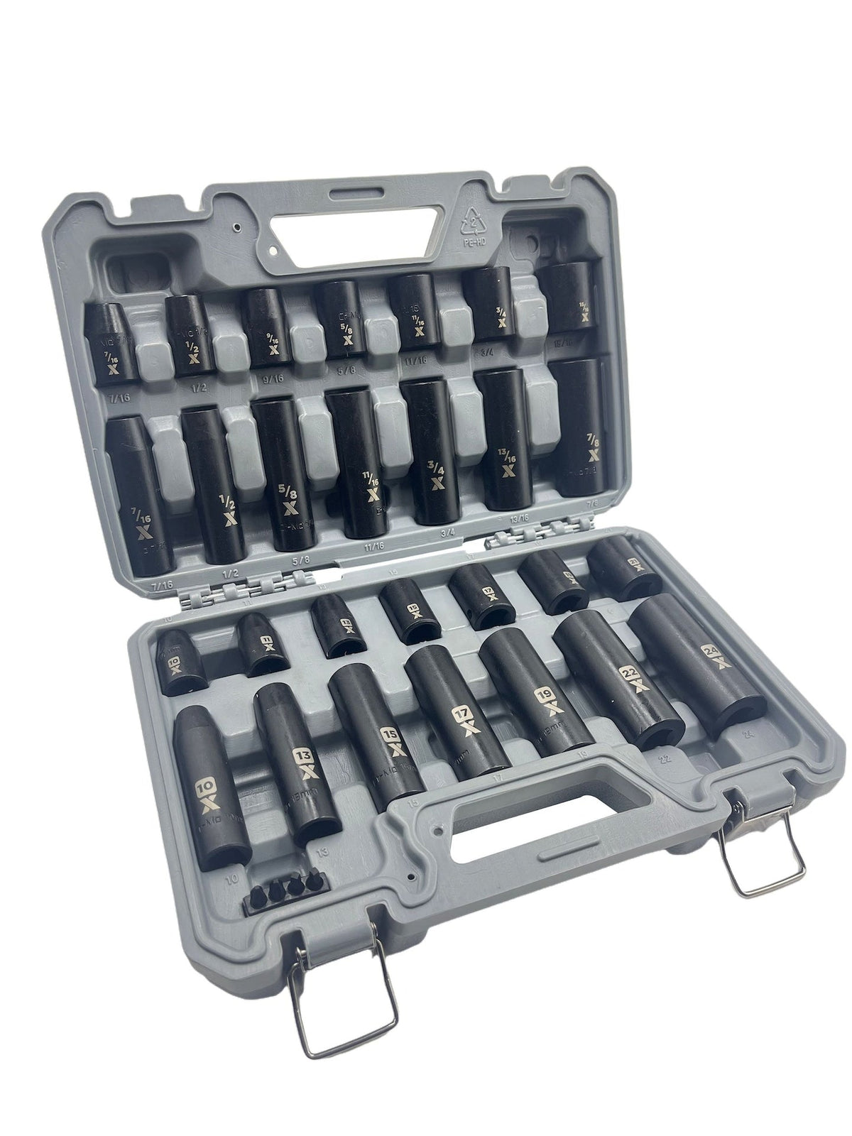 1/2-in Drive Professional Grade Impact Socket Set, 28-pc, CRMO N3S5 - product image 2