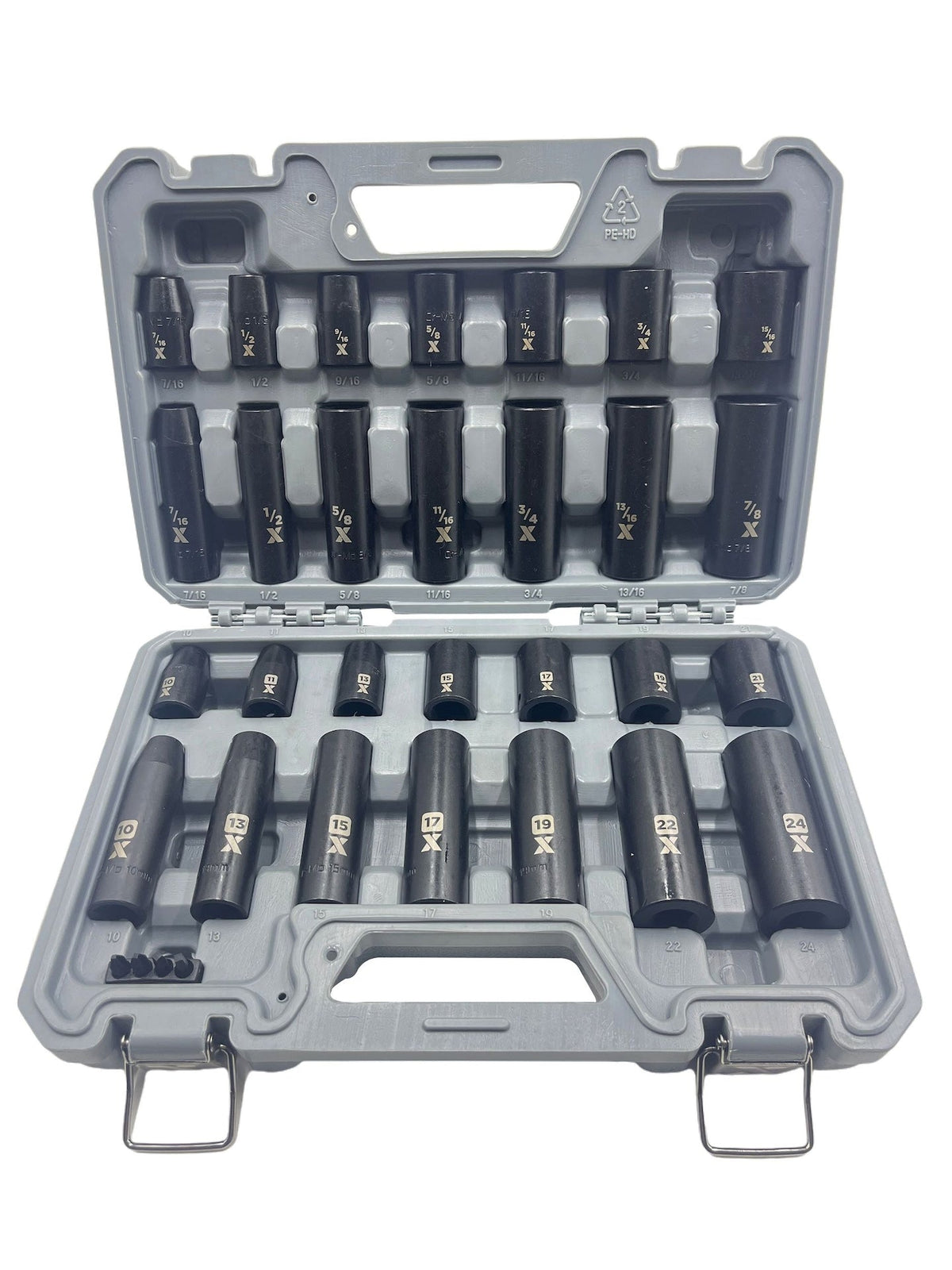 1/2-in Drive Professional Grade Impact Socket Set, 28-pc, CRMO N3S5 - product image 3