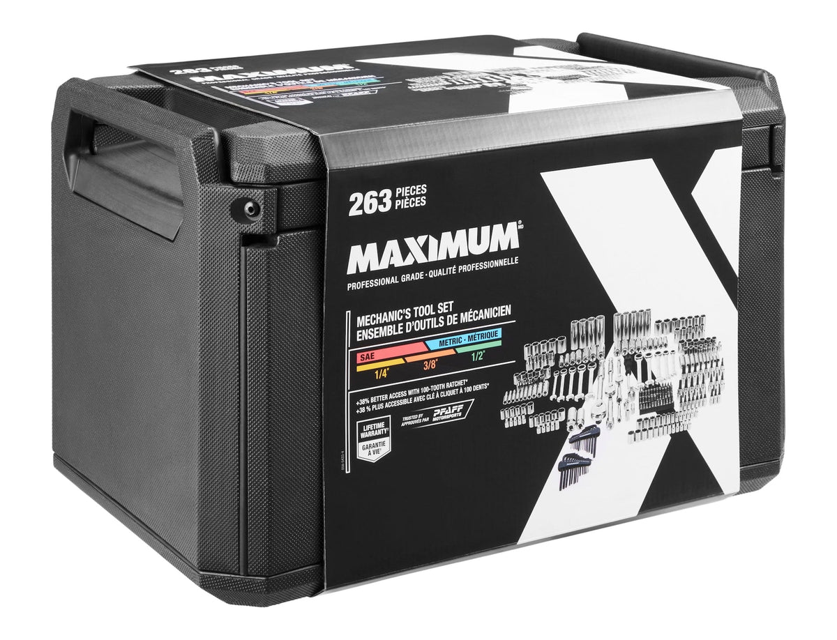 263 Piece Socket Set, 3 Drawer Case J8M5 - product image 3