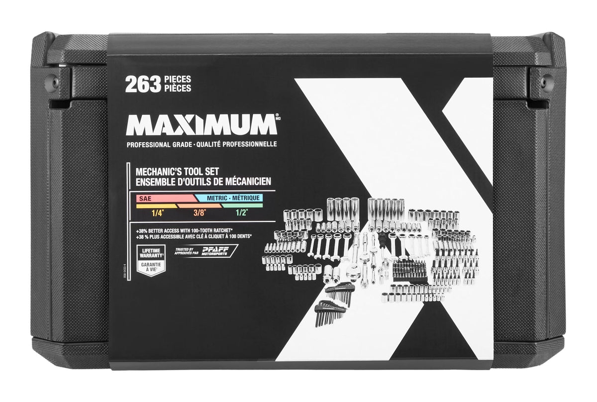263 Piece Socket Set, 3 Drawer Case J8M5 - product image 4