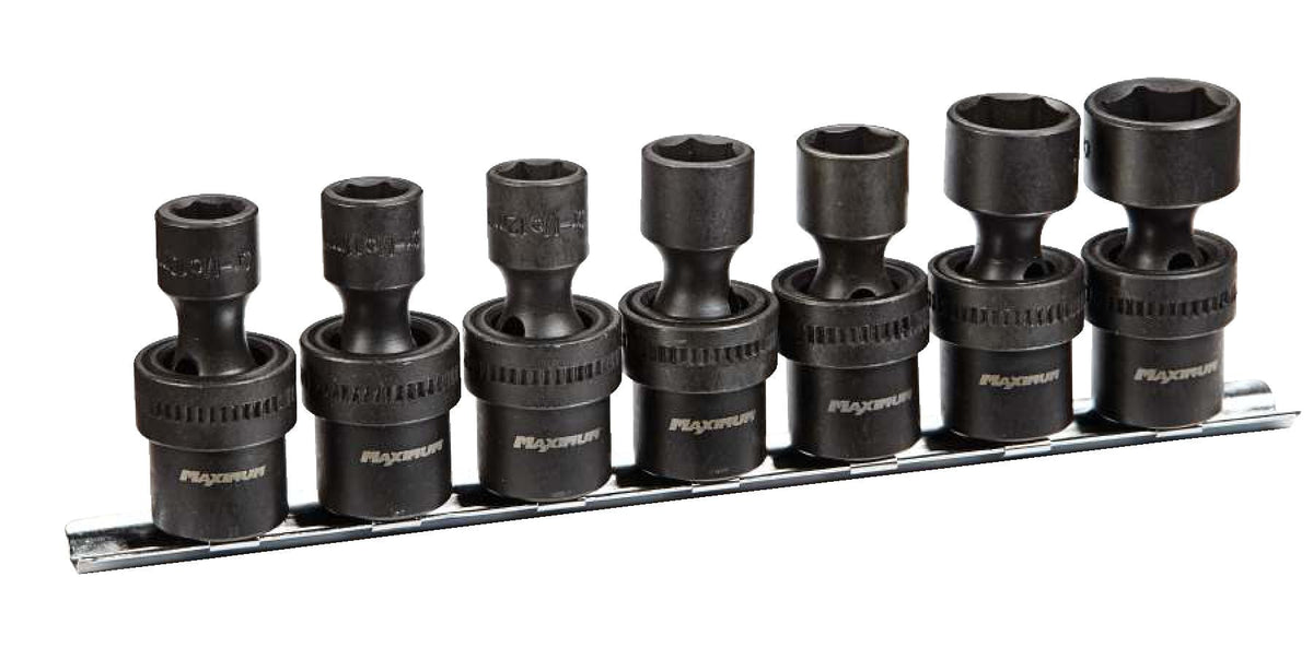3/8-in Drive Swivel Impact Socket Set, 7-pc, Metric, CRMO Q6Q9 - product image 2