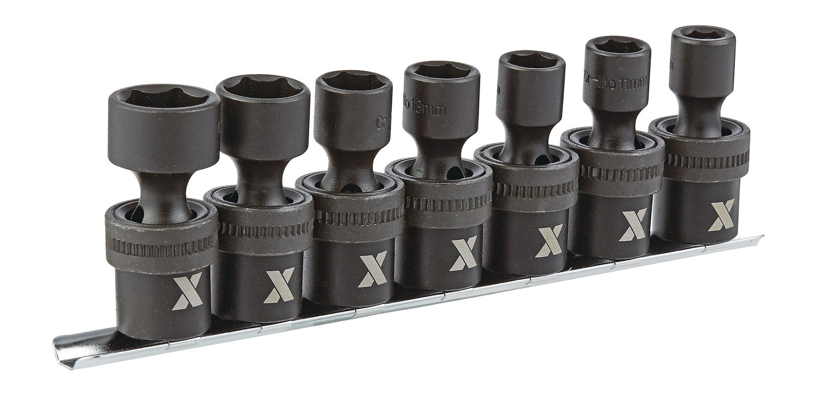 3/8-in Drive Swivel Impact Socket Set, 7-pc, Metric, CRMO Q6Q9 - product image 3