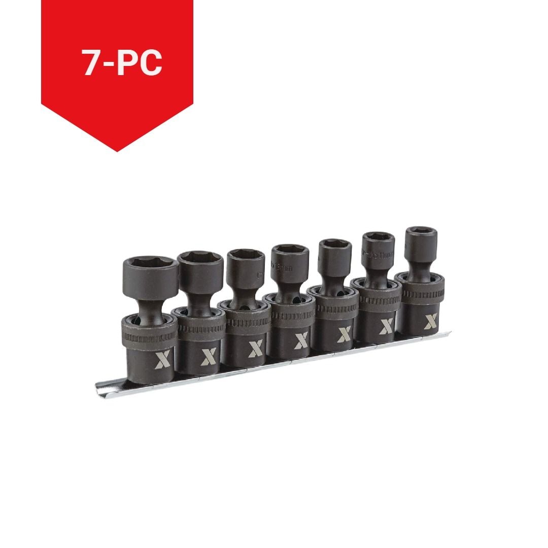 3/8-in Drive Swivel Impact Socket Set, 7-pc, Metric, CRMO Q6Q9 - product image 4