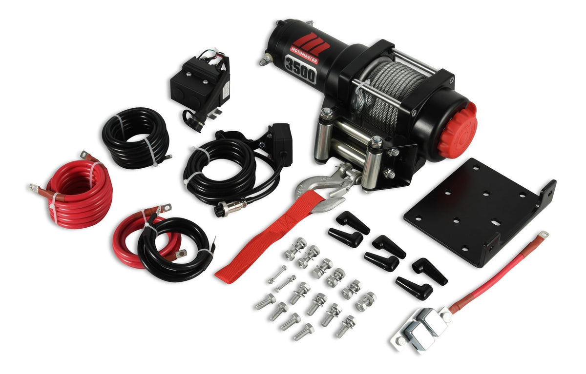 Steel ATV Winch, 3500-lb Q5X8 - product image 3