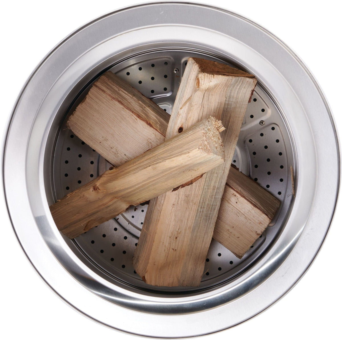 Timberwolf Outdoor Smokeless Multi-Fuel Fire Pit, Stainless Steel, 22-in S8B5 - product image 7