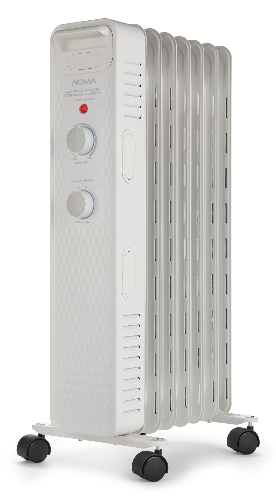 3-Setting Mechanical Oil Filled Radiator with Adjustable Thermostat U4H8 - product image 1