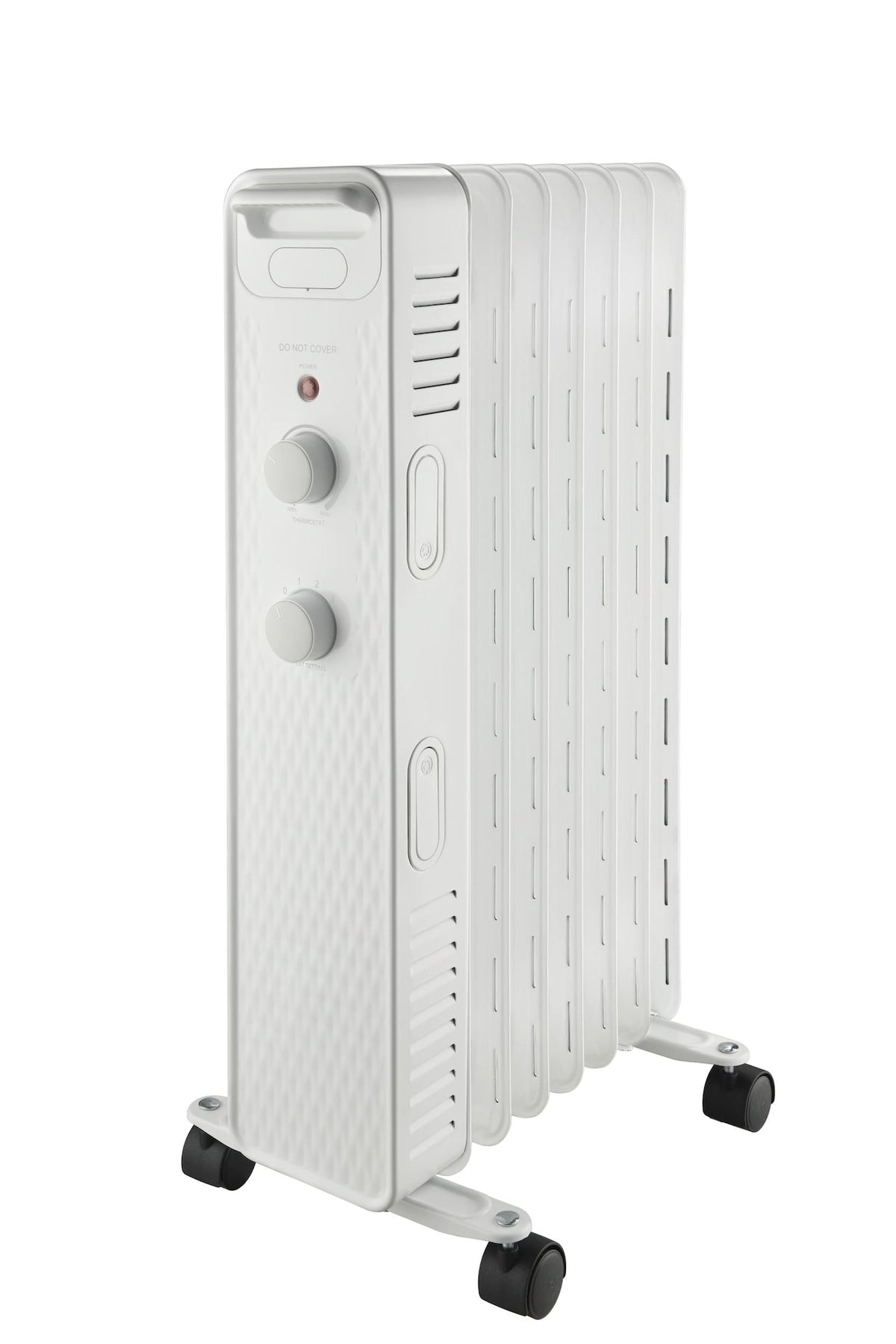 3-Setting Mechanical Oil Filled Radiator with Adjustable Thermostat U4H8 - product image 2
