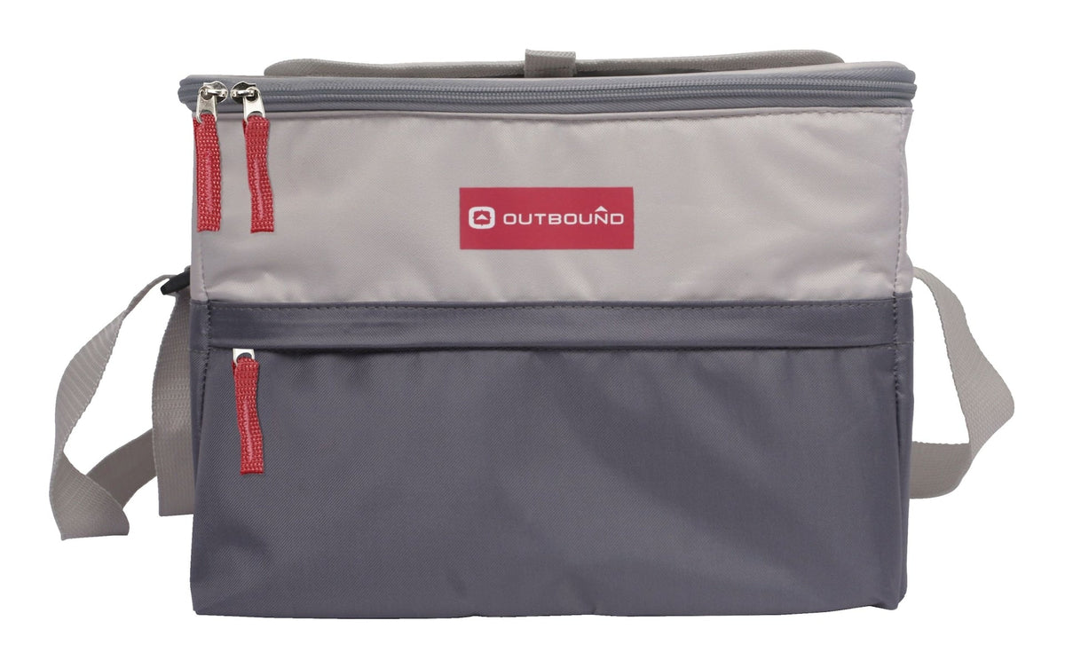 12-Can Soft Cooler With Hard Liner, Grey B7U8 - product image 1