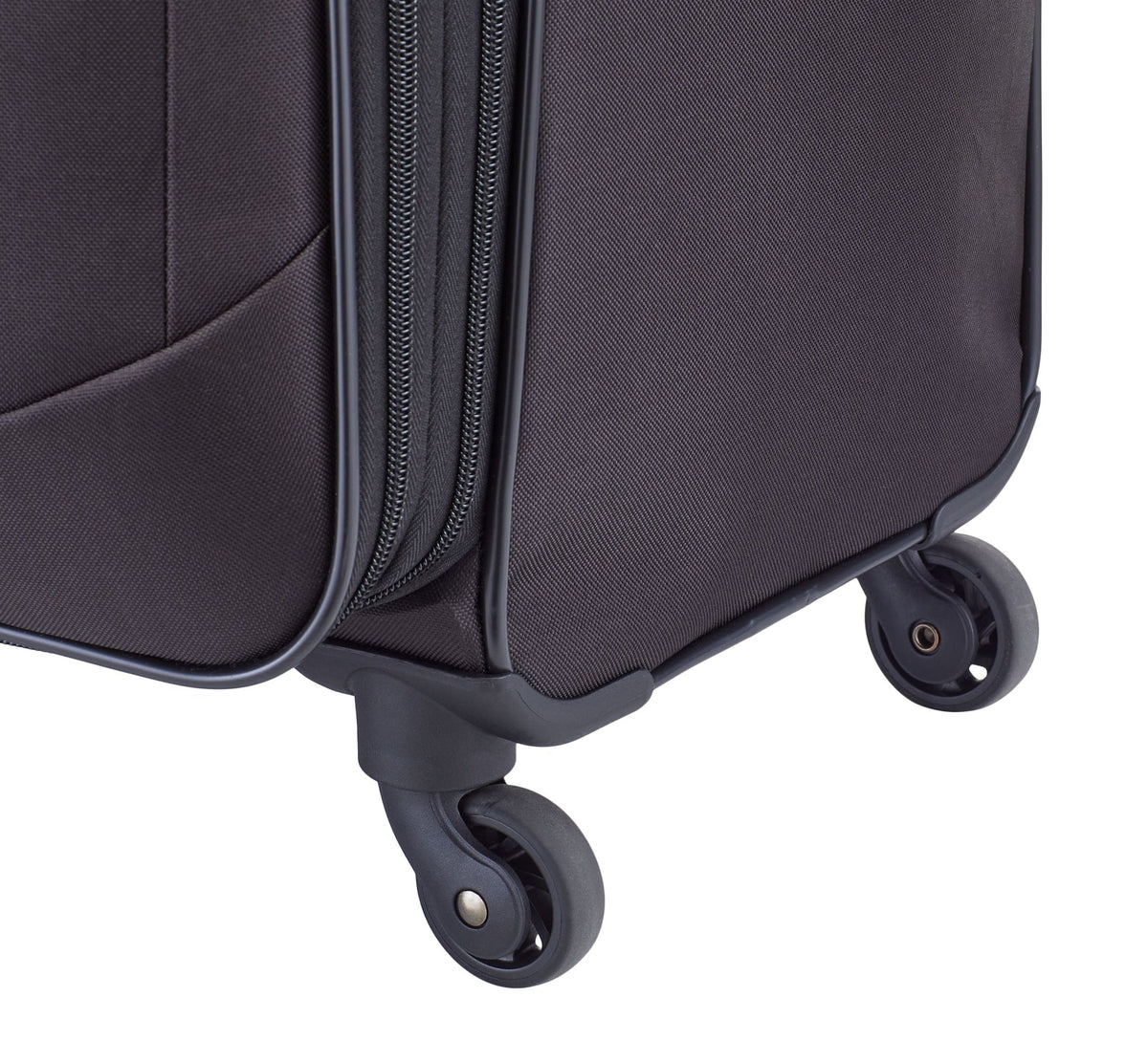 Softside Spinner Wheel Medium Travel Luggage Suitcase, Black, 24-in Q7W7 - product image 6