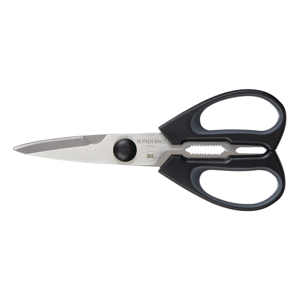 Stainless Steel Multi-Purpose Kitchen Shears with Ergonomic Grip and Built-In Bottle Opener D9E3 - product image 1