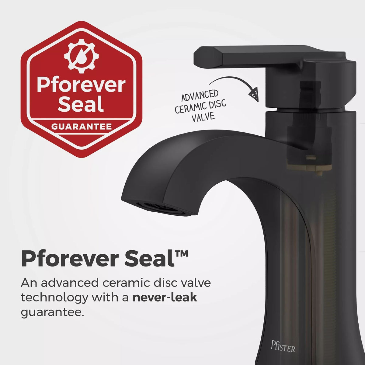 Vaneri Single Control Bath Faucet, Matte Black P1G9 - product image 6