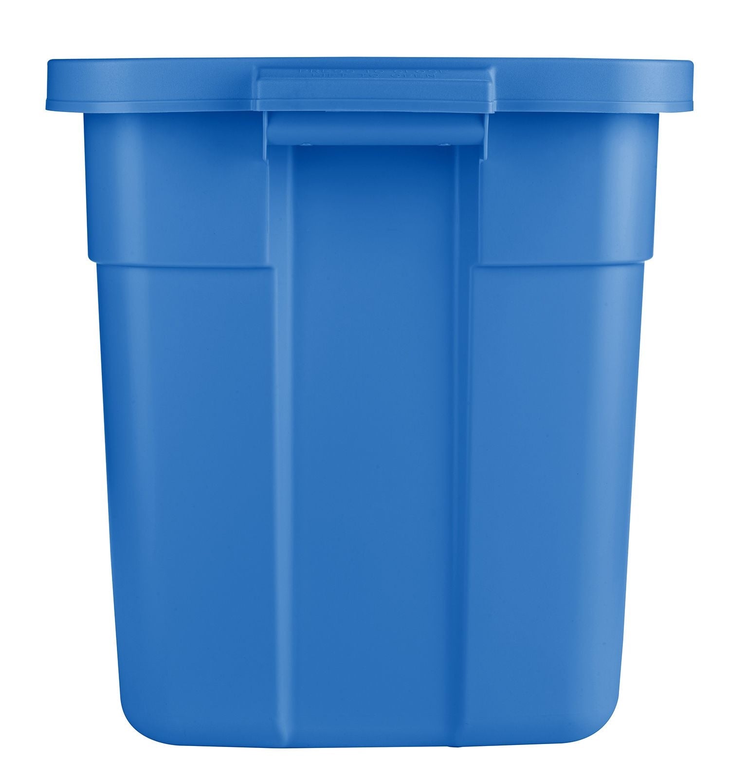 Roughneck Stackable Storage Box with Lid, 68-L, Blue M8S5 - product image 5