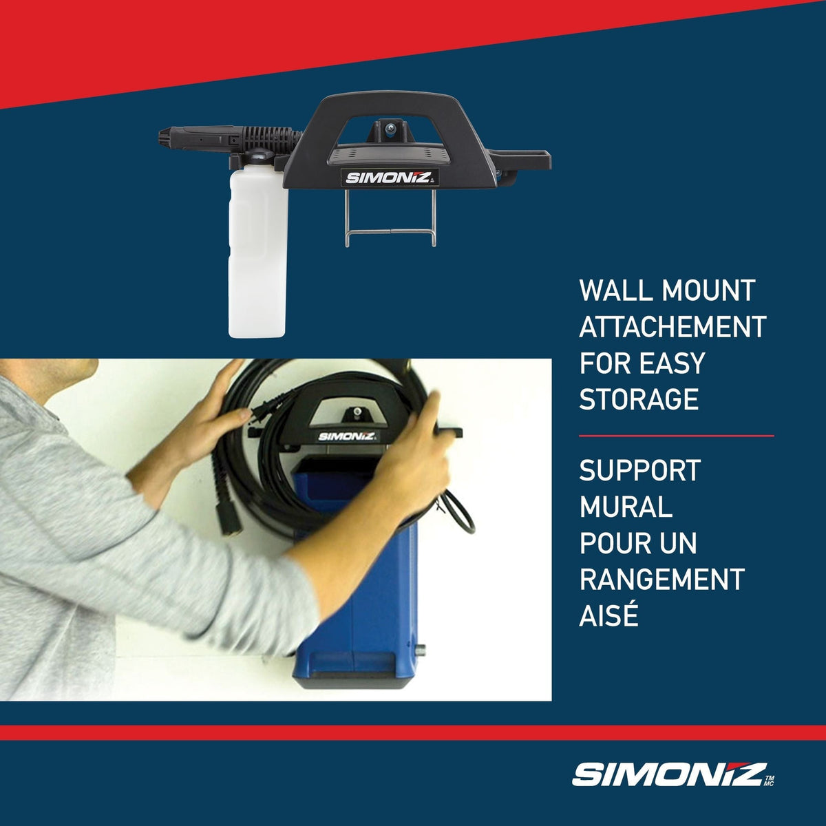 1650 PSI 1.8 GPM Corded Cold Water Electric Pressure Washer with Foam Blaster G0A3 - product image 7